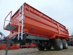 Traktorinė puspriekabė bulvių transportavimui PTL-17P, Laumetris