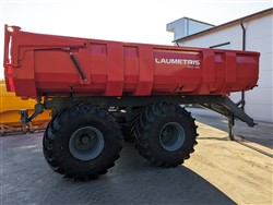 Puspriekabė durpėms transportuoti PTL-20D, Laumetris
