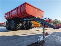 Puspriekabė durpėms transportuoti PTL-20D, Laumetris
