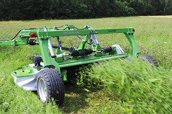 Diskinė šienapjovė KDC 300W, Laumetris