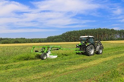 Diskinė šienapjovė KDC 300W, Laumetris