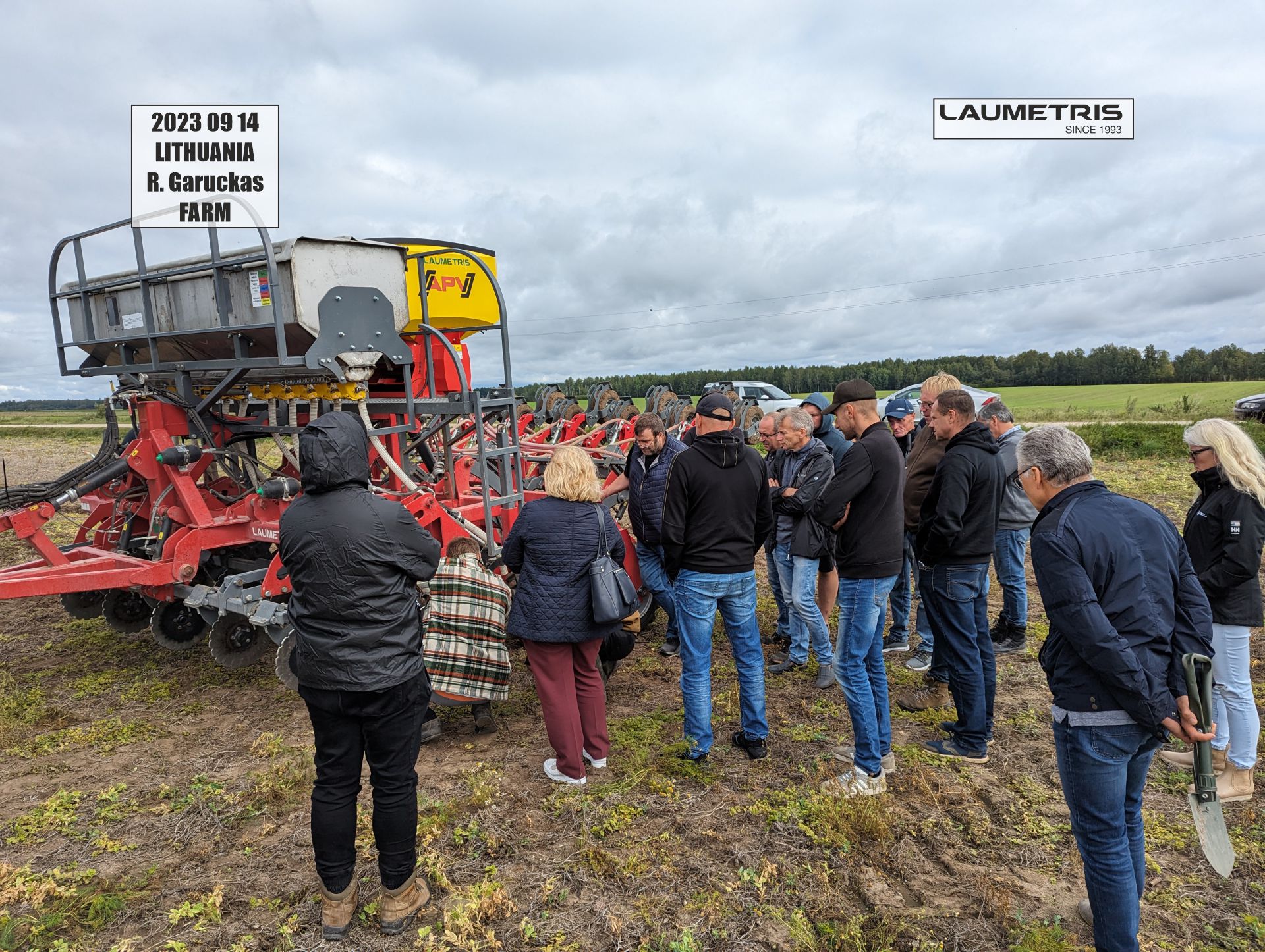 Juostinės sėjos rezultatai 2023-2024, Laumetris