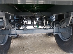 Traktorinė puspriekabė bulvių transportavimui PTL-15P, Laumetris