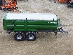 Traktorinė puspriekabė bulvių transportavimui PTL-15P, Laumetris