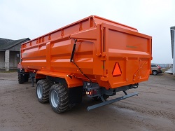 Traktorinė puspriekabė bulvių transportavimui PTL-17P, Laumetris