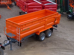 Traktorinė puspriekabė bulvių transportavimui PTL-17P, Laumetris