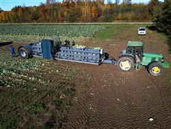 Cabbage Conveyor Semitrailer PTL-5CC, Laumetris Cabbage Conveyor Semitrailer PTL-5CC, Laumetris